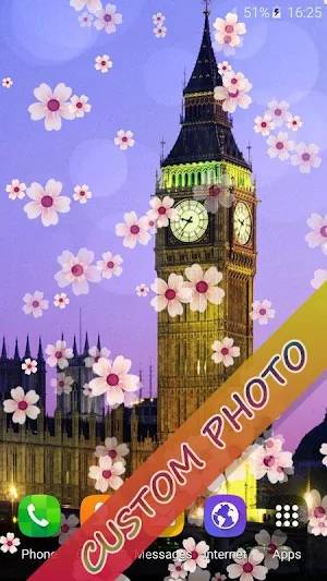 Cherry Blossom Live Wallpaper Screenshot 1