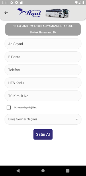 Adıyaman Ünal Turizm Screenshot 3