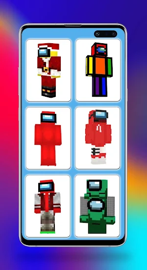 New Among Us Skin For MCPE Screenshot 0