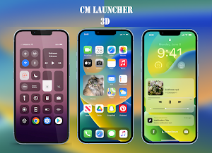 cm Launcher -  3D Themes live Screenshot 0