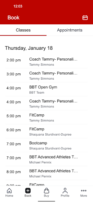 BBT Fitness Screenshot 1