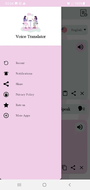 Speak and Translate All Language Voice Translator Screenshot 1