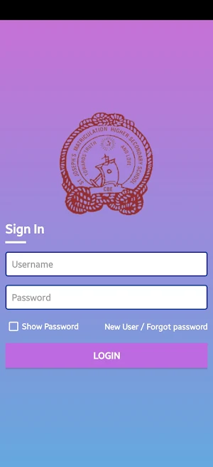 St Joseph's School Coimbatore Screenshot 1