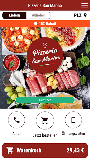 Pizzeria San Marino Screenshot 0