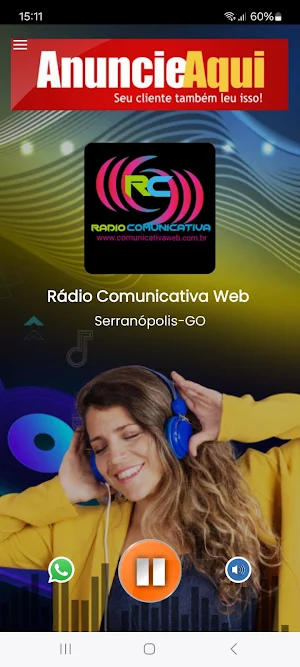 Rádio Comunicativa Web Screenshot 1