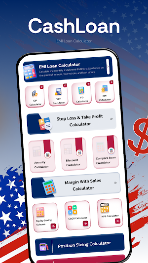 CashLoan - EMI Loan Calculator Screenshot 1