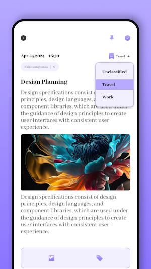 QuickJot: Notebook Screenshot 2