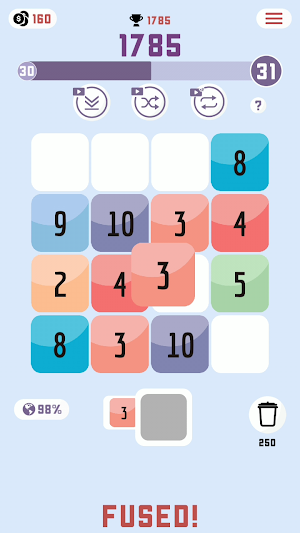 Fused: Number Puzzle Game Screenshot 0
