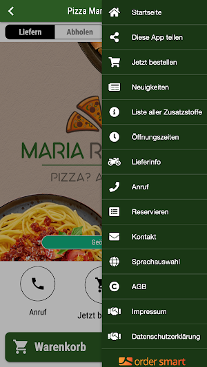 Pizza Maria Rochlitz Screenshot 2