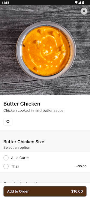 Masala Indian Cuisine Screenshot 2