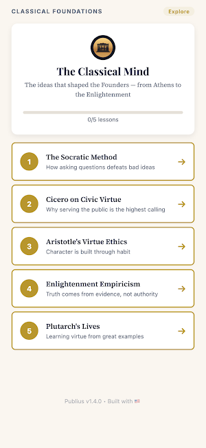 Publius: Learn Like a Founder Screenshot 1
