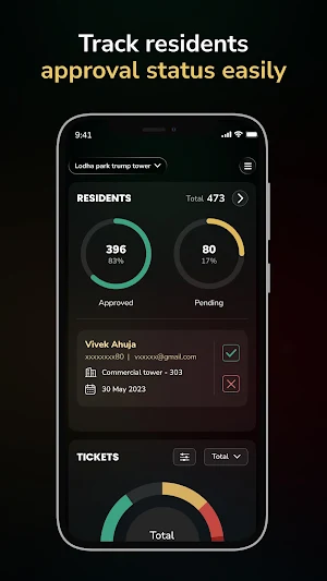 BelleVie Society Admin App Screenshot 2