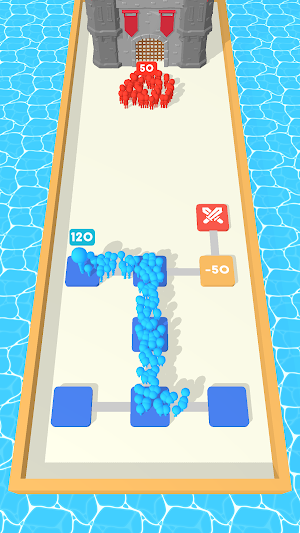 Castle Conquest - Crowd Puzzle Screenshot 2
