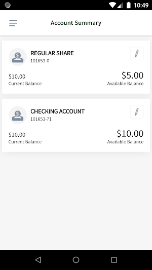 Tulane-Loyola FCU Mobile Screenshot 2