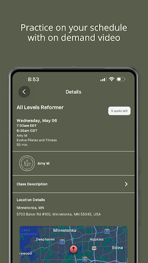 Evolve Pilates and Fitness Screenshot 3
