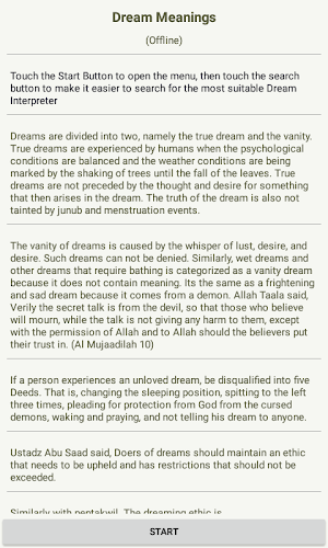 Dream Meanings (Offline) Screenshot 0