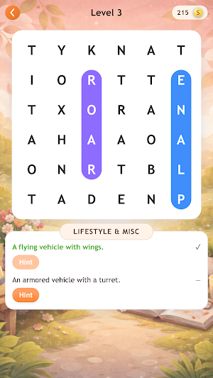 Word Search Quiz: Brain Puzzle Screenshot 2