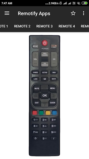 Dish TV Remote Control Screenshot 2
