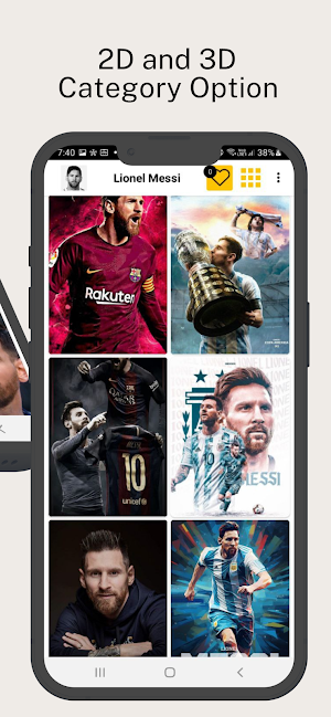 Lionel Messi HD Wallpaper 2024 Screenshot 3