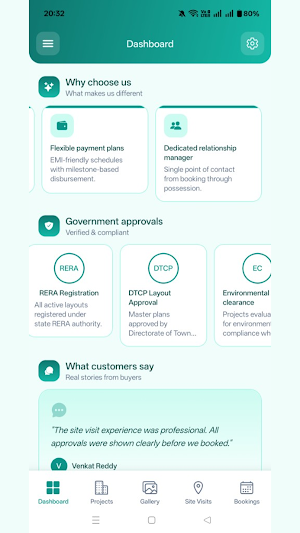 CRM App - Customer Screenshot 2