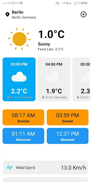 Weather today Screenshot 0