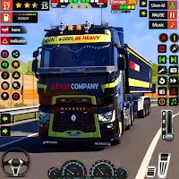 US City Cargo Truck Transport