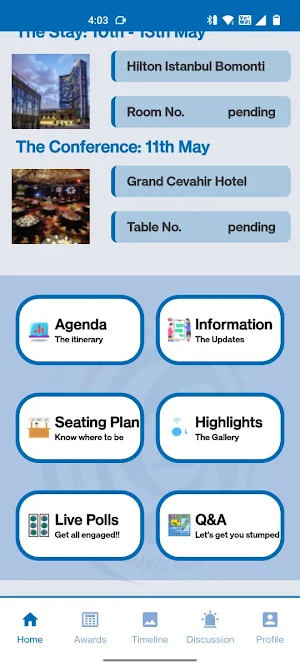 AL Global Conference Screenshot 3
