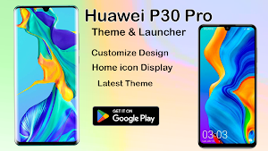Huawei P30 Pro Launcher:Theme Screenshot 1