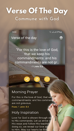 Holy Bible - KJV Bible App Screenshot 0