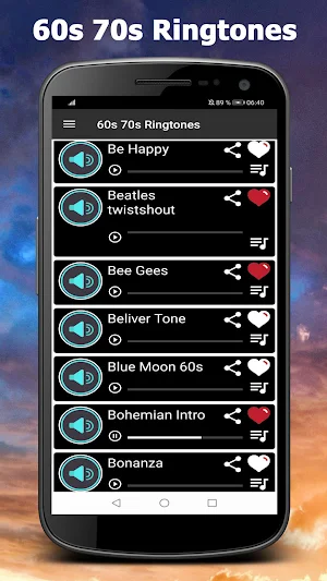 60s 70s Ringtones Screenshot 0