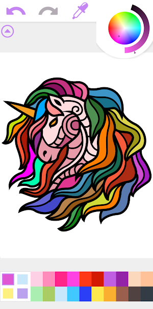Mandala Coloring Book Game Screenshot 3