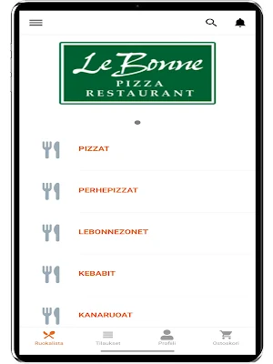 Le Bonne Pizza Restaurant Screenshot 3