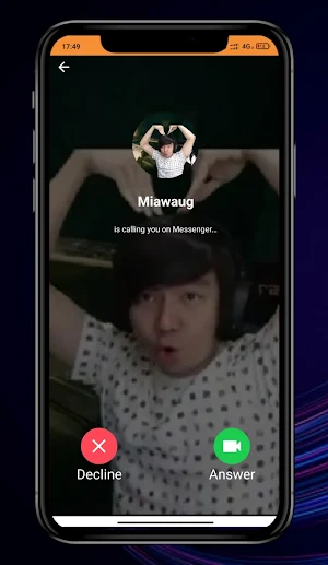 ‌Miawaug Call Simulator Screenshot 2