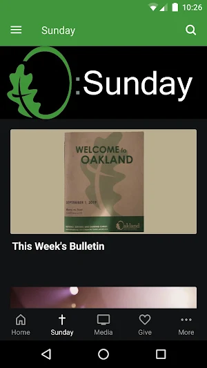 Oakland Baptist Church (OBC) Screenshot 1