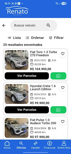 Renato Veiculos Screenshot 1