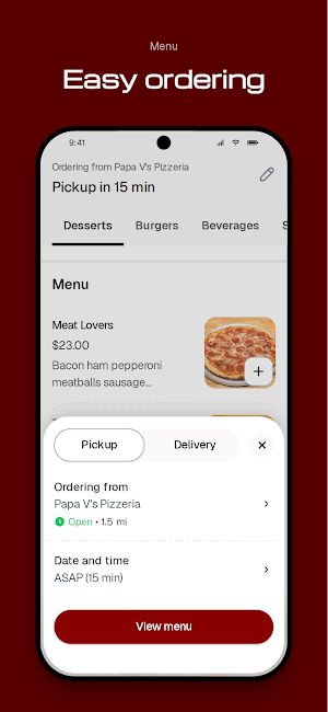 Papa V's Pizzeria Screenshot 2