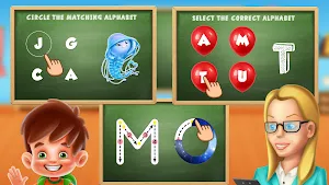 Kindergarten School Teacher: Kids Learning Games Screenshot 2