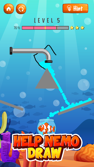 Help Nemo Draw Screenshot 3
