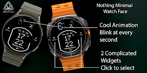 Nothing Minimal Watch Face Screenshot 1
