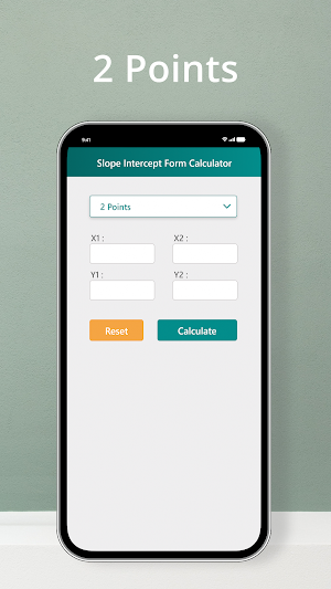 Slope intercept form Cal Screenshot 1