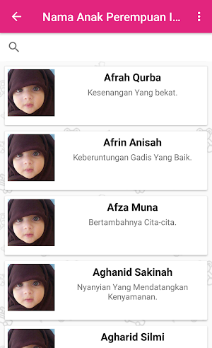 Nama Anak Perempuan Islami Screenshot 3
