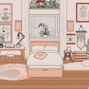Aesthetic Boca Room Wallpaper Screenshot 1