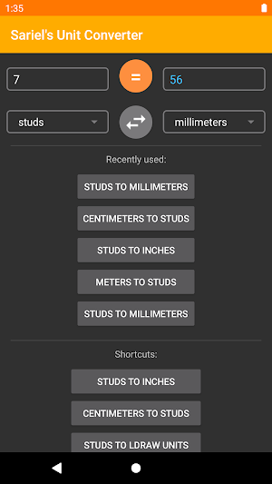 Sariel's Unit Converter Screenshot 0