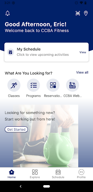 CCBA Fitness Screenshot 0