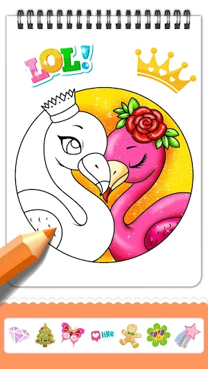 Princess Coloring Pages Screenshot 2