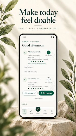 Meliorly: AI Habit Coach Screenshot 1