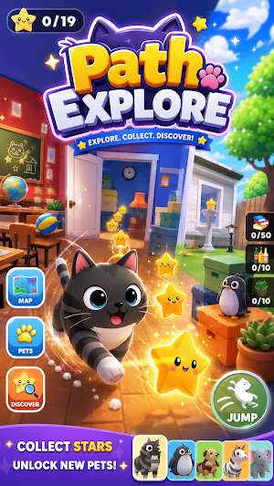 Cat Path Adventure Screenshot 0