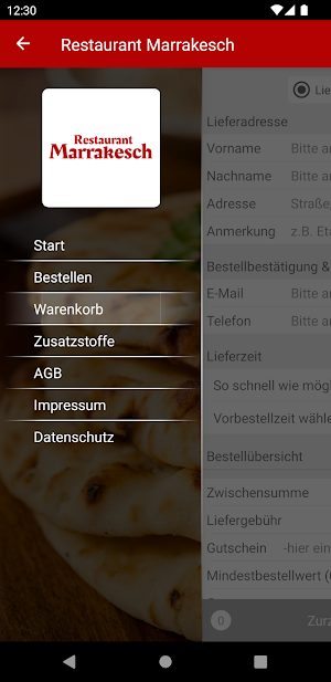 Restaurant Marrakesch Screenshot 2