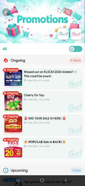 MyPearl Reward Merchant Screenshot 1