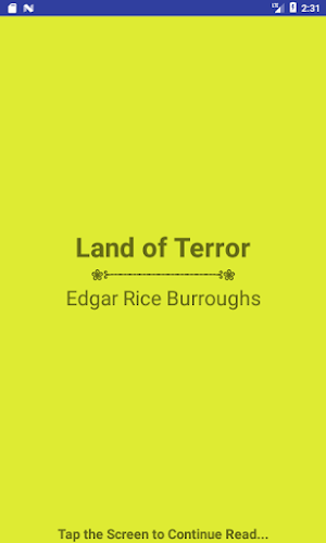 Land of Terror - eBook Screenshot 0
